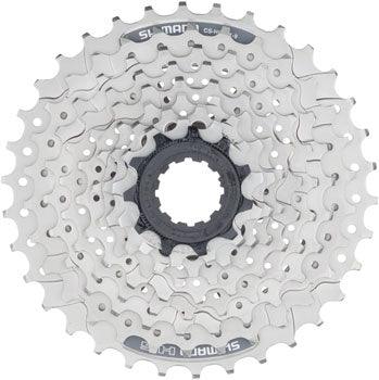 Shimano Alivio CS-HG201 Cassette - 9 Speed, 11-34t, Silver - Alaska Bicycle Center