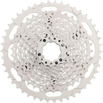 Shimano Deore CS-M4100-10 Cassette - 10-Speed, 11-46t, Silver - Alaska Bicycle Center
