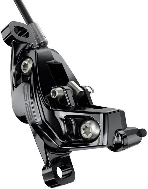 SRAM G2 Ultimate Disc Brake and Lever - Rear, Hydraulic, Post Mount, Carbon Lever, Titanium Hardware, Gloss Black, A2 - Alaska Bicycle Center
