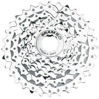 SRAM PG-850 Cassette - 8 Speed, 11-32t, Silver - Alaska Bicycle Center