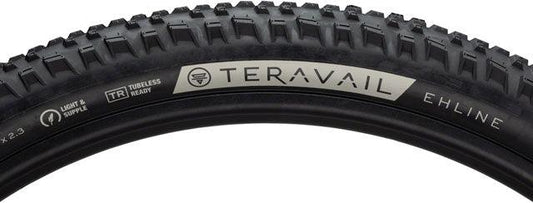 Teravail Ehline Tire - 29 x 2.3, Tubeless, Folding, Black, Durable, Fast Compound - Alaska Bicycle Center