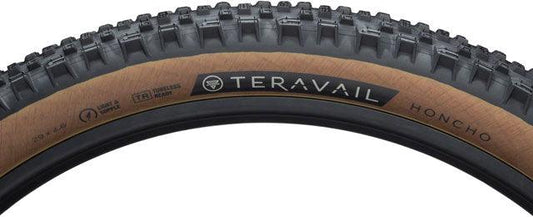 Teravail Honcho Tire - 29 x 2.6, Tubeless, Folding, Tan, Light and Supple, Grip Compound - Alaska Bicycle Center
