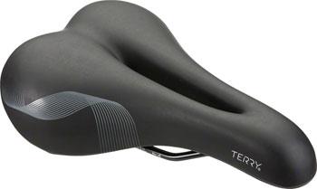 Terry Cite Y Gel Saddle - Chromoly, Black, Men's - Alaska Bicycle Center