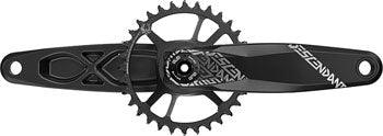 TruVativ Descendant 6K Aluminum Eagle Crankset - 175mm, 12-Speed, 32t, Direct Mount, DUB Spindle Interface, Black - Alaska Bicycle Center