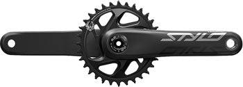 TruVativ STYLO Carbon Eagle Fat Bike Crankset - 175mm, 12-Speed, 30t, Direct Mount, DUB Spindle Interface, For 190mm Rear Spacing, Black - Alaska Bicycle Center