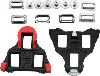 VP SL Road Cleat 0 Degree Float Black/Red - Alaska Bicycle Center