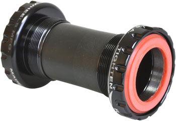 Wheels Manufacturing BSA English Threaded Bottom Bracket - DUB Spindle, ABEC-3 Bearing, Black - Alaska Bicycle Center