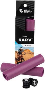 Wolf Tooth Karv Grips - Purple - Alaska Bicycle Center