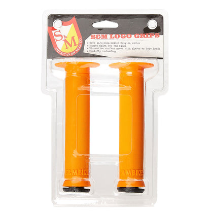 S&M Logo Grips - Orange