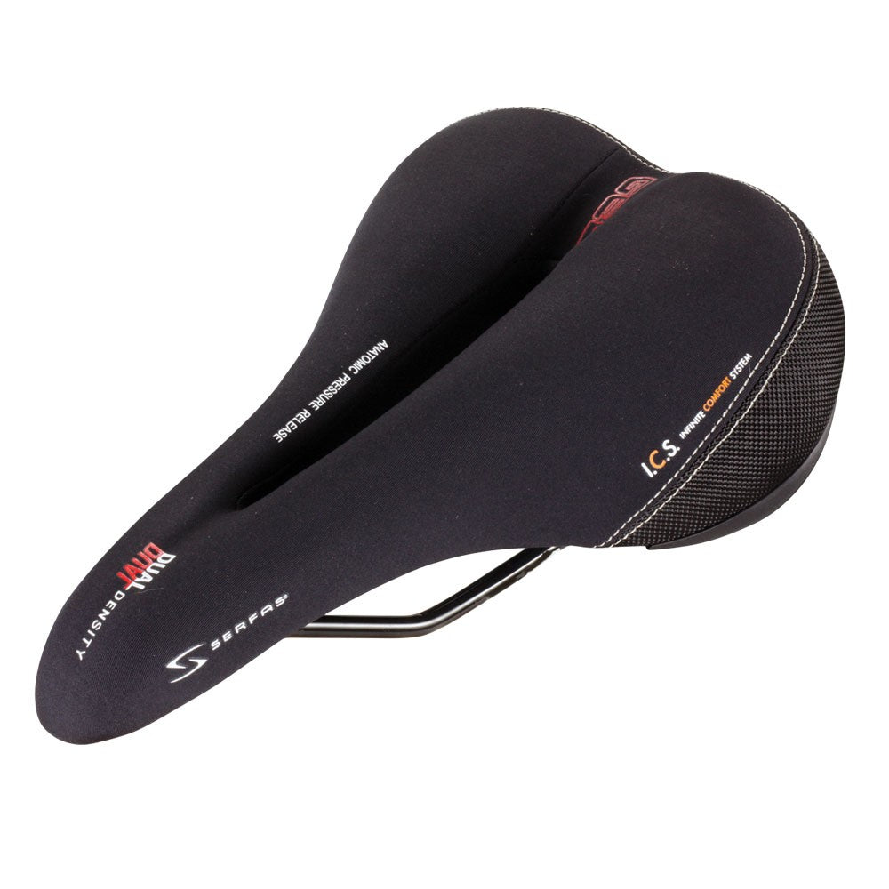 Serfas DDM-CT Dual Density® Men’s Comfort W/Cutout & Lycra Cover Saddle