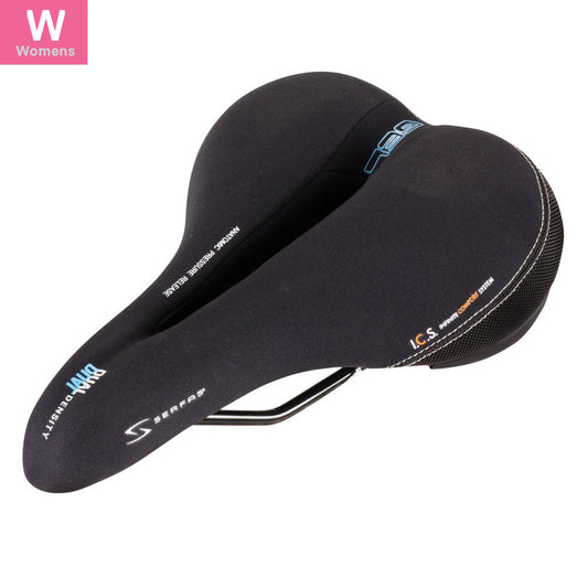 Serfas DDL-CT Dual Density® Women’s Comfort W/Cutout & Lycra Cover Saddle