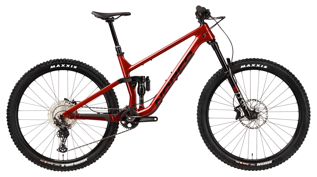 Norco Sight C3 Shimano Dual Suspension Mountain Bike - 27.5" Red/Black