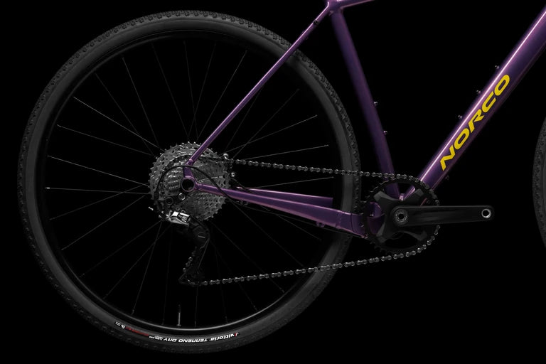 Norco Search XR A 700c Suspension Gravel Road Bike - Purple/Yellow