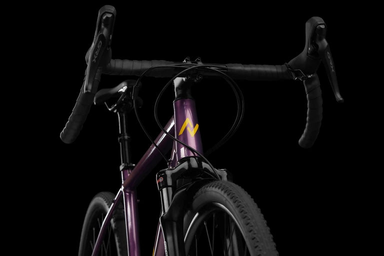 Norco Search XR A 700c Suspension Gravel Road Bike - Purple/Yellow