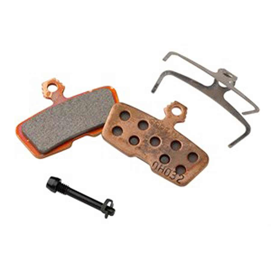 SRAM, 00.5315.023.020, Disc Brake Pads, Shape: SRAM Code 2011+, Organic (Quiet)/Aluminum, Pair