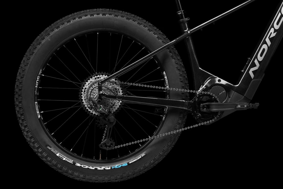Norco Bigfoot VLT 2 Electric Assist Fat Tire Bicycle - Black/Silver - 27.5" Fat