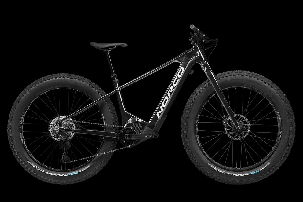 Norco Bigfoot VLT 2 Electric Assist Fat Tire Bicycle - Black/Silver - 27.5" Fat