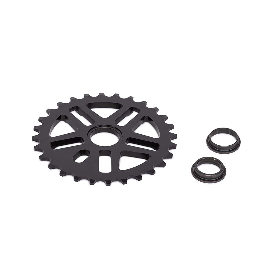 Eclat, Abyss, Chainring, Teeth: 28, 6061-T6 Aluminum, Black