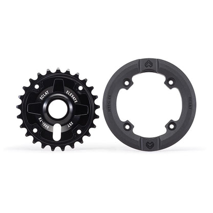 Eclat, Elevate Guard, Chainring, Teeth: 28, 6061-T6 Aluminum, Black