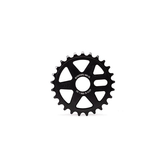 We The People, Logic, Chainring, Teeth: 28, 6061-T6 Aluminum, Black