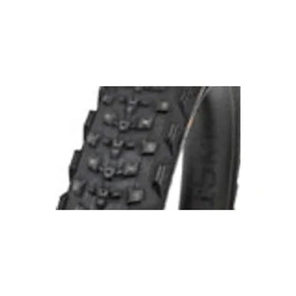 45NRTH Dillinger 4 Tire - 26 x 4.2, Tubeless, Folding, Black, 120 TPI, 168 Large Concave Carbide Aluminum Studs (Bicycle
