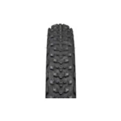45NRTH Dillinger 4 Tire - 26 x 4.2, Tubeless, Folding, Black, 120 TPI, 168 Large Concave Carbide Aluminum Studs (Bicycle