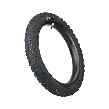 45NRTH Dillinger 4 Tire - 27.5 x 4.0, Tubeless, Folding, Black, 60 TPI, 168 Carbide Steel Studs (Bicycle Tires) – detail