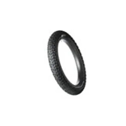 45NRTH Dillinger 5 Tire - 26 x 4.6, Tubeless, Folding, Black, 60 TPI, 258 Carbide Steel Studs (Bicycle Tires) – front profile