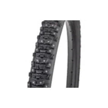 45NRTH Kahva Tire - 29 x 2.25, Tubeless, Folding, Black, 60 TPI, 252 Concave Carbide Studs (Bicycle Tires) – product view