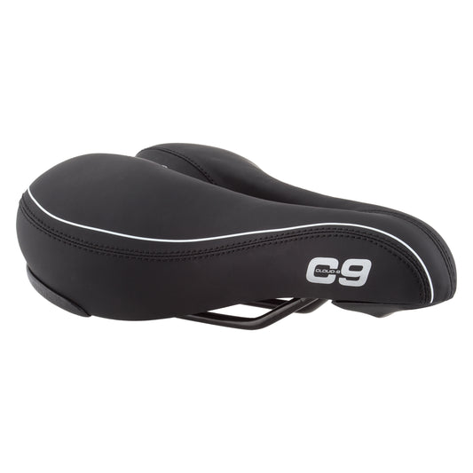 Cloud-9 Comfort Airflow Saddle - Soft Touch Vinyl, Multi-Stage Foam