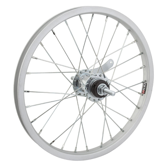 Wheelmaster 16" Juvenile Rear Wheel - Coaster Brake, Silver