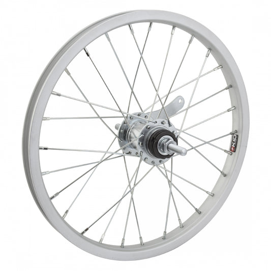 16" Juvenile Rear Wheel - Coaster Brake Silver