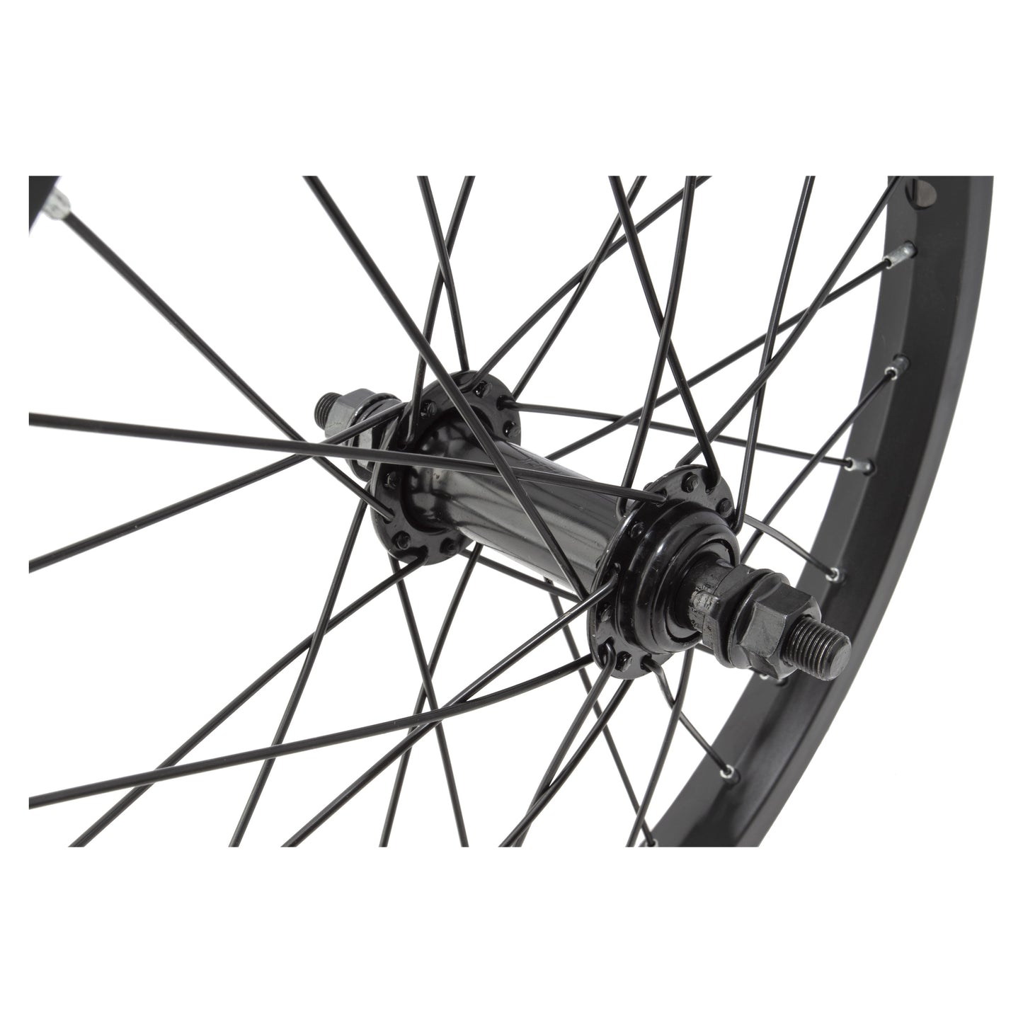 Wheelmaster 16" Juvenile Front Wheel - Black