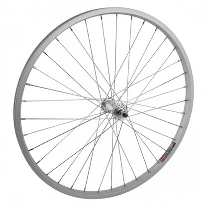 Wheelmaster 24" Alloy Mountain  Front Wheel - Silver 3/8 BO