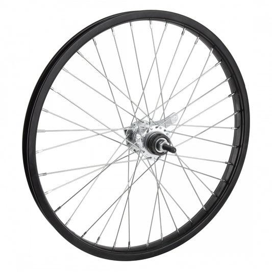 Wheelmaster 20" Steel Juvenile Wheel - Coaster Brake, Black