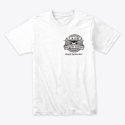 Alaska Bicycle Center 2023 Fall Design - Premium Ring-Spun Cotton T-Shirt