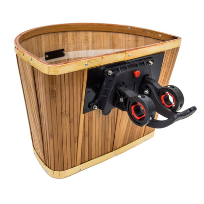 Sunlite Bamboo Slat QR Basket