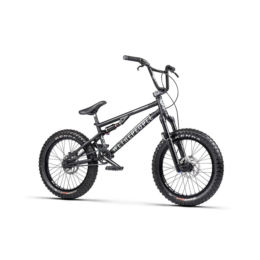 We The People, Swampmaster, BMX, 20'', Matte Black, 21.5''