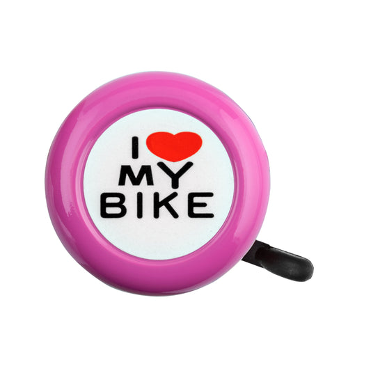 Sunlite I Love My Bike Bell - Pink