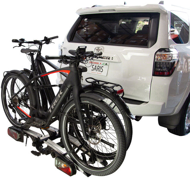 Saris Door County Hitch Rack With Electric Lift - 2" Receiver, 7-Pin Wire Plug, 2-Bike