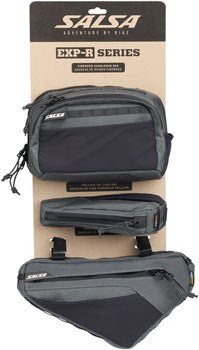 Salsa EXP-R Series Bag Bundle - Includes Campion Frame Bag, Fireweed Handlebar Bag, and Trillium Top Tube Bag