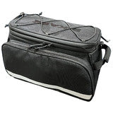 BiKASE Big Poppa Rack Bag, 26.0L, Strap Mount, Black