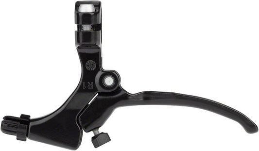 Promax FS-349 Brake Lever - Right, Long Pull, Tool-free Reach Adjust, Aluminum, Black