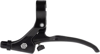 Promax FS-349 Brake Lever - Left, Long Pull, Tool-free Reach Adjust, Aluminum, Black