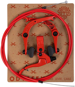 Odyssey Springfield U-Brake and Lever Kit - Fire Engine Red