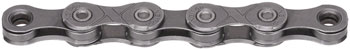 KMC XGlide Chain - 9/10/11-Speed, 126L, Optimized for Shimano CUES Drivetrain, Gray