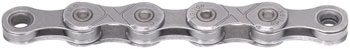 KMC XGlide EPT Chain - 9/10/11-Speed, 126L, Optimized for Shimano CUES Drivetrain, Gray