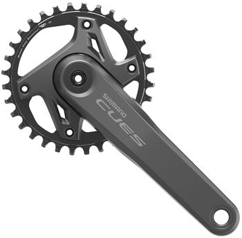 Shimano CUES FC-U6000-1 Crankset - 170mm, 9/10/11-Speed, 32t, Asymmetric 96 BCD, Hollowtech II, Black