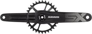 SRAM SX Eagle Boost Crankset - 170mm, 12-Speed, 32t, Direct Mount, DUB Spindle Interface, Black, A1