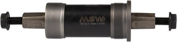 MSW ST100 Bottom Bracket - English, 73 x 122.5mm, Square Taper JIS